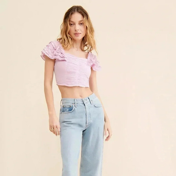 Free People Thank You Very Sweetly Top NWT - Picture 4 of 6